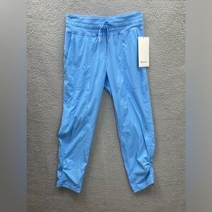 Lululemon Dance Studio Pant Crops size 4 New with tags bright blue
